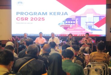 Musrenbang CSR 2025 dan penganugerahan penghargaan CSR Award berlangsung di aula Mandala Bhakti Praja, Kantor Bupati Gresik. (Istimewa)