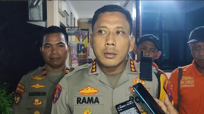 Kapolresta Banyuwangi, Kombes Pol Rama Samtama Putra.