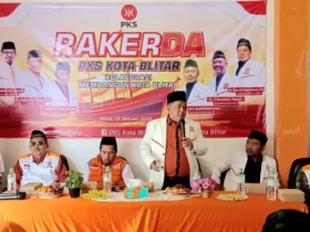 DPD PKS gelar Rakerda di Kantor PKS Kota Blitar, Jalan Kabaena, Kecamatan Sananwetan, Minggu (12/01/2025).(blok-a.com/Fajar)