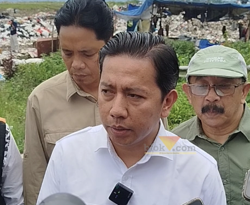 Komisi C DPRD Kota Malang saat meninjau lokasi TPA Supit Urang (blok-a.com / Yogga Ardiawan)