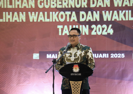 Pembubaran Ad-Hoc KPU, Pj Wali Kota Malang Diganjar Peng