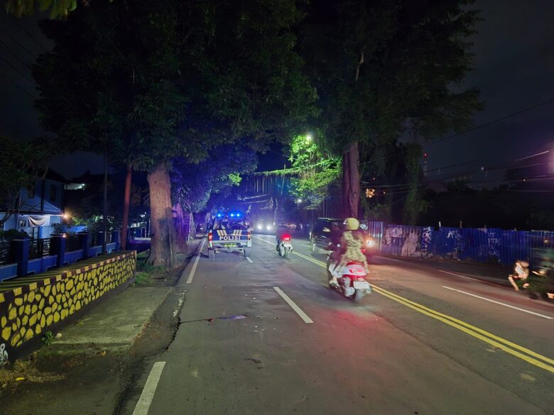 Siswi SMA di Kota Malang Tewas Tabrak Pohon di Jalan Panglima Sudirman