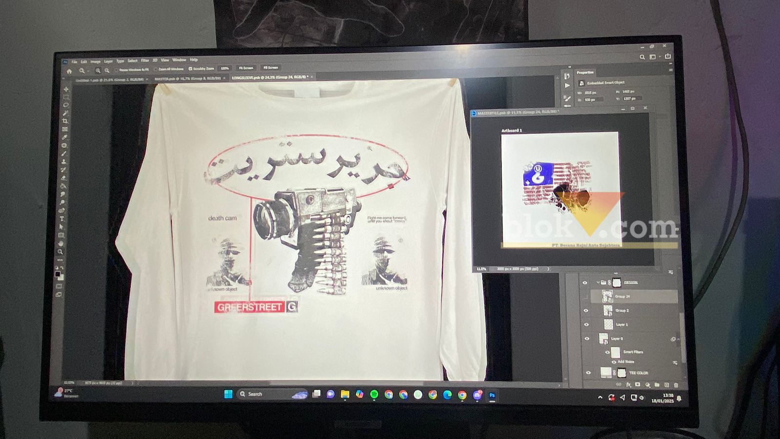 Salah satu karya Gibran yang diminati di Pasar Amerika (blok-a.com / Muhammad Berril Labiq)