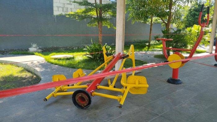 Kondisi fasum Perum Patra Raya Cluster Patra Garden, Cerme, Gresik.(Istimewa)