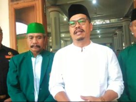 Ketua DPRD Magetan Suratno usai menghadiri rapat konsolidasi LDII Magetan, Sabtu (25/1/2025).