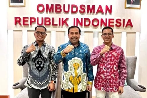 Tim Transisi Bupati Situbondo terpilih mengadakan audiensi dengan Ketua Ombudsman RI.