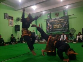 Peringatan Harlah Pagar Nusa ke-39 oleh pimpinan cabang Sidoarjo.