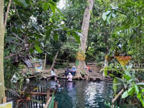 Wisata Sumber Umbulan di Kecamatan Singosari, Kabupaten Malang (dok. Mahasiswa Magang Unitri, Akroman)
