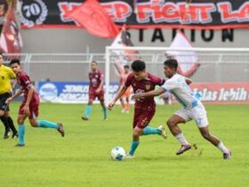 Liga 4 PSSI Jatim 2025 di Stadion Diponegoro, Jumat (31/1/2025).(blok-a.com/Kuryanto)