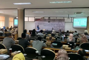 DPRD Hearing bersama BPJS Kesehatan, Dinas Kesehatan, dan beberapa rumah sakit daerah. (blok-a.com/Fajar)