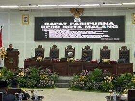 Rapat Paripurna DPRD Kota Malang bahas 4 Ranperda, Senin (24/2/2025) (blok-a/Bob Bimantara Leander)