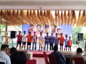 Launching Major League Soccer 2025 yang diikuti puluhan SSB Di Malang Raya (blok-a.com / Yogga Ardiawan)