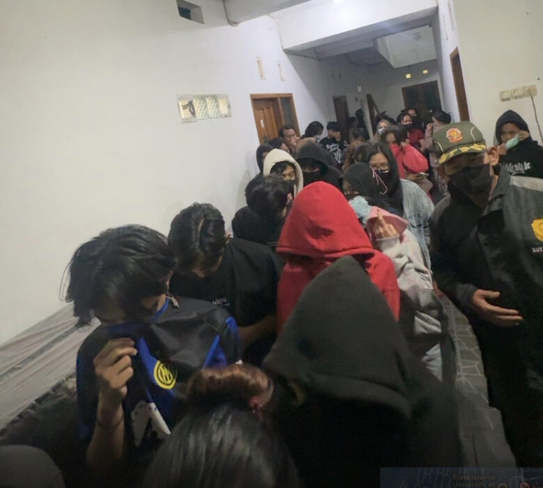 Razia Rumah Kos yang digelar oleh Satpol PP Kota Malang (dok/SatpolPP)