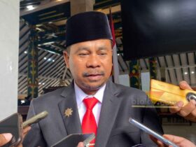 Kepala Dinas Pendidikan Kabupaten Malang, Suwadji saat ditemui awakmedia (blok-a.com/ Putu Ayu Pratama S)