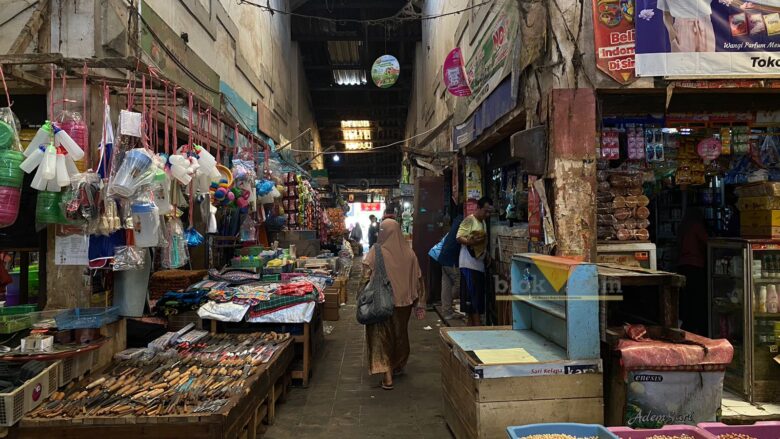 Kondisi salah satu pasar di Kabupaten Malang (blok-a.com / Putu Ayu Pratama S)