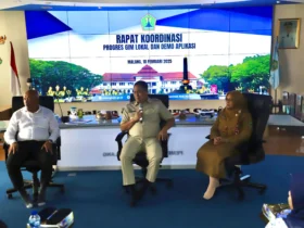 Pj Wali Kota Malang, Iwan Kurniawan saat diskusi bersama komunitas gim Developer Malang (dok/prokopim)