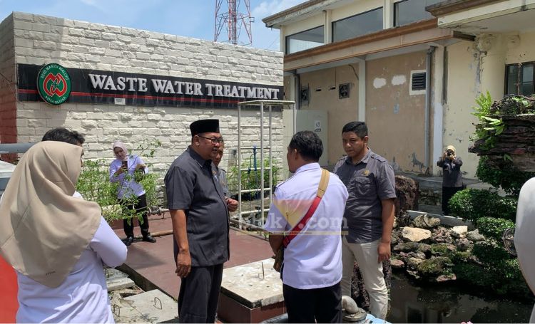 Komisi I DPRD Kota Blitar melakukan kunjungan kerja ke RSUD Mardi Waluyo. (blok-a.com/Fajar)
