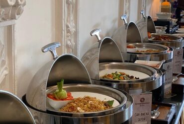 Sajian makanan di Grand Palace Hotel Malang.(istimewa)