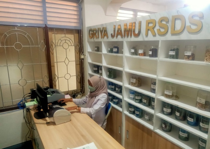 Griya Jamu di Klinik Bagas Waras RSDS Magetan.