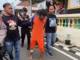 Pelaku pembunuhan mutilasi di Jombang berhasil ditangkap polisi.(blok-a.com/Syahrul Wijaya)