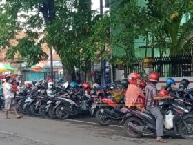Salah satu titik parkir di wilayah Alun-alun Kota Pasuruan.