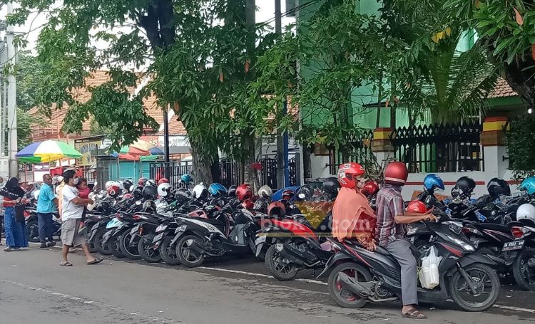 Salah satu titik parkir di wilayah Alun-alun Kota Pasuruan.