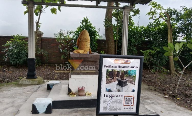 Petilasan prabu Hayam Wuruk yang terletak di Desa Panggih Trowulan.(blok-a.com/Syahrul Wijaya)