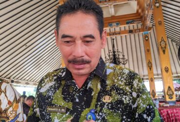 Pj Sekda Magetan Winarto usai mengisi giat Forum Konsultasi Publik Rancangan Awal RKPD Kabupaten Magetan Tahun 2026 di Pendopo Surya Graha Magetan, Kamis (20/2/2025).