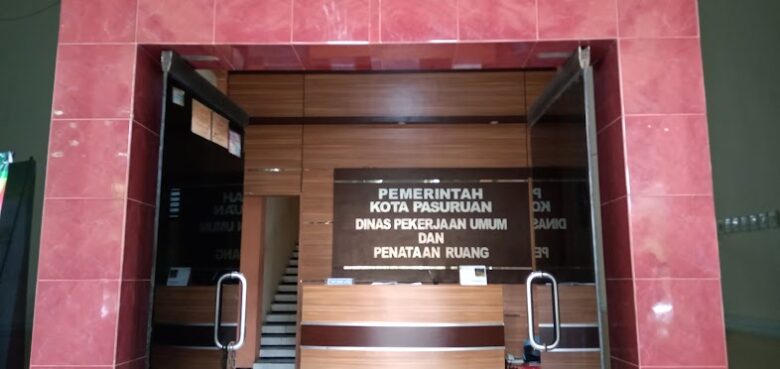 Kantor Dinas Pekerjaan Umum dan Penataan Ruang (PUPR) Kota Pasuruan.