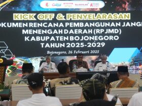 Kick Off Penyelarasan RPJMD Kabupaten Bojonegoro, Rabu (26/2/2024).
