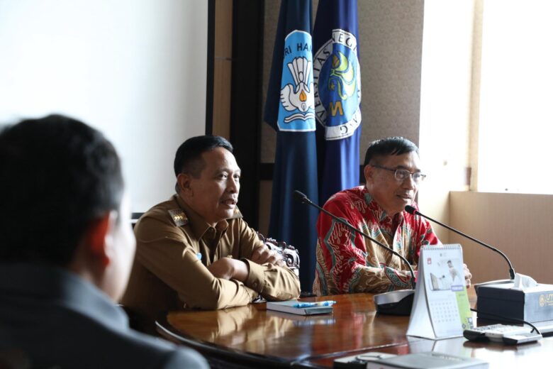 Pertemuan Wali Kota Malang dengan Rektor UM (dok/pro)