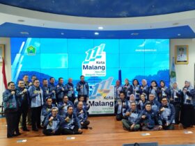 Peluncuran logo HUT Kota Malang yang ke 111 bertempat di Gedung NCC, Balai Kota Malang (blok-a.com / Yogga Ardiawan)