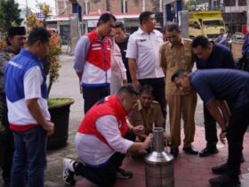 Pengecekan spesifikasi kualitas BBM di Kabupaten Malang dilakukan Pertamina bersama Satreskrim Polres Malang (dok. Humas Pertamina Jatimbalinus for blok-a)