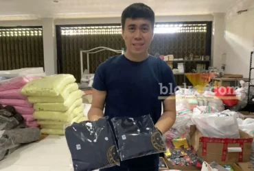 Pemilik Usaha Baju Bayi Online GLBabynKids, Alexander Tantono (40) (blok-a/Bob Bimantara Leander)