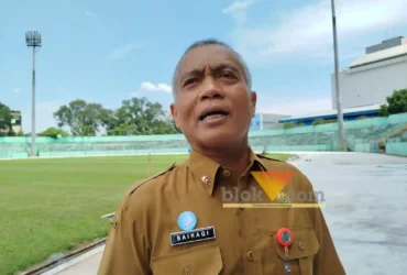 Kepala Disporapar Kota Malang, Baihaqi saat menjelaskan kepada awak media (blok-a.com / Yogga Ardiawan)