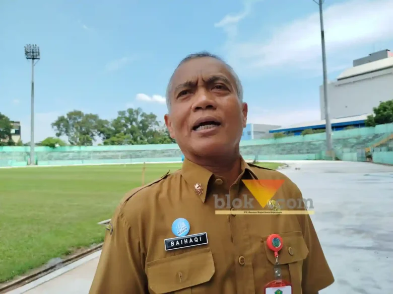 Kepala Disporapar Kota Malang, Baihaqi saat menjelaskan kepada awak media (blok-a.com / Yogga Ardiawan)