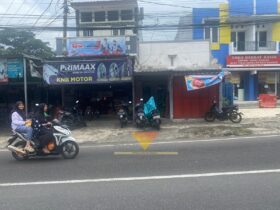 Lokasi begal yang terjadi di kawasan Bandulan, Kecamatan Sukun, Kota Malang (blok-a.com / Yogga Ardiawan)