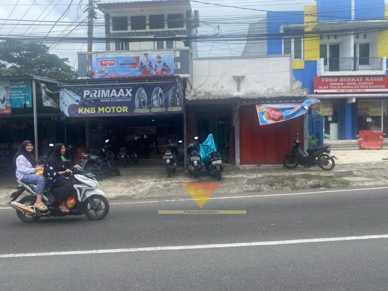 Lokasi begal yang terjadi di kawasan Bandulan, Kecamatan Sukun, Kota Malang (blok-a.com / Yogga Ardiawan)