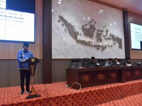 Bupati Sumenep Achmad Fauzi menyampaikan LKPJ TA 2024.