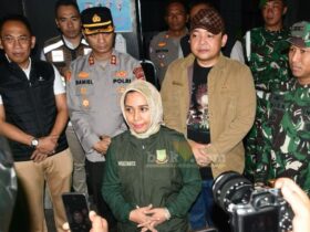 Wali kota dan Forkopimda saat melaksanakan kegiatan sidak tempat hiburan malam di Graha Poppy.(Blok-a.com/Syahrul Wijaya)