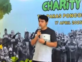 Plt Kepala DLH Kabupaten Malang, Ahmad Dzlufikar Nurrohman di kegiatan Green Charity 2.0