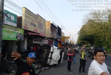 Kecelakaan Maut di Singosari, Pemilik Bengkel Tewas Tertabrak Terios