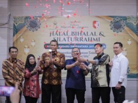 Halal bihalal Yayasan Andaru Dwipantara Jayecwara pada Sabtu, (12/4/2025), di Southern Hotel, Surabaya.