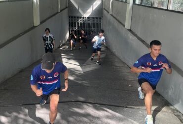 Persiapan fisik atlet Kick Boxing Kota Malang jelang kejuaraan Porprov IX Jawa Timur (dok/istimewa)