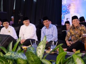 Teks foto : Halalbihalal TP PKK Sidoarjo di Pendapa Delta Wibawa Sidoarjo