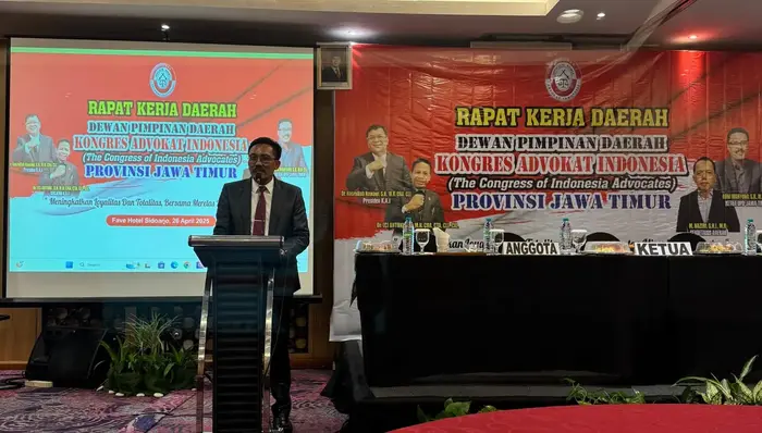 Ketua DPD KAI Jawa Timur, Roni Wahyono.