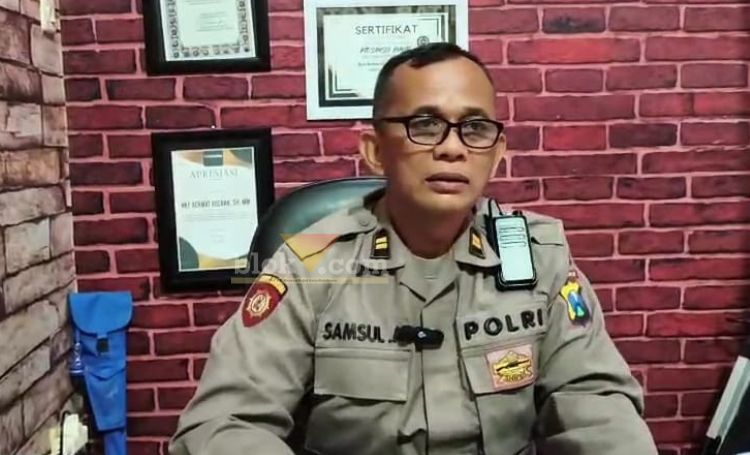 Kepala Subsi Humas Polres Blitar Kota, Iptu Samsul Anwar. (blok-a.com/Fajar)