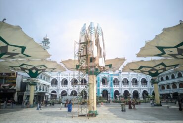 Replika Payung Madinah di Pasuruan (Istimewa)