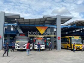 Situasi dan kondisi di Terminal Arjosari Kota Malang (blok-a.com/Yogga Ardiawan)