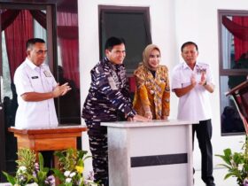 Wabup Sidoarjo dalam acara peresmian gedung panti asuhan Mas Pardi, Kecamatan Candi, Sidoarjo.
